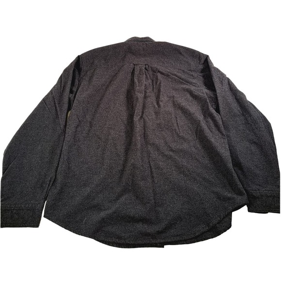 Woolrich Other - Woolrich Men's 100% Cotton Long-Sleeved Button-Up Gray Shirt Large